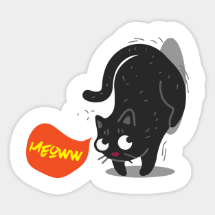 Swiper Cat Sticker